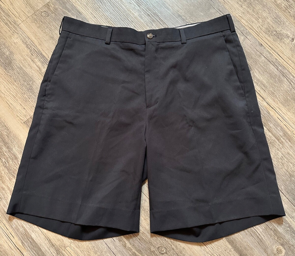 Ping Chapman Golf Shorts Men’s Size 36 Black Plain Front Stretch Performance